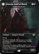 Dracula, Lord of Blood - Voldaren Bloodcaster (VOW-338)  - Innistrad: Crimson Vow: (Double Faced Transform) (Borderless)