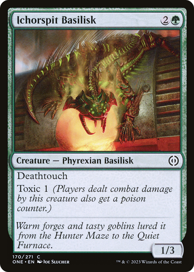 Ichorspit Basilisk (ONE-170)  - Phyrexia: All Will Be One