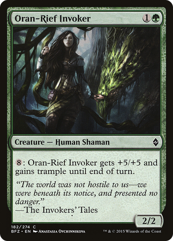 Oran-Rief Invoker (BFZ-182)  Foil - Battle for Zendikar