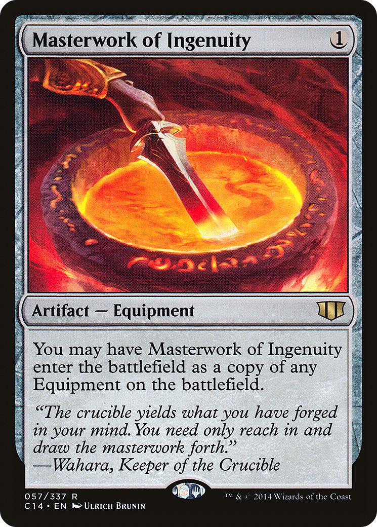 Masterwork of Ingenuity (C14-)  - Commander 2014