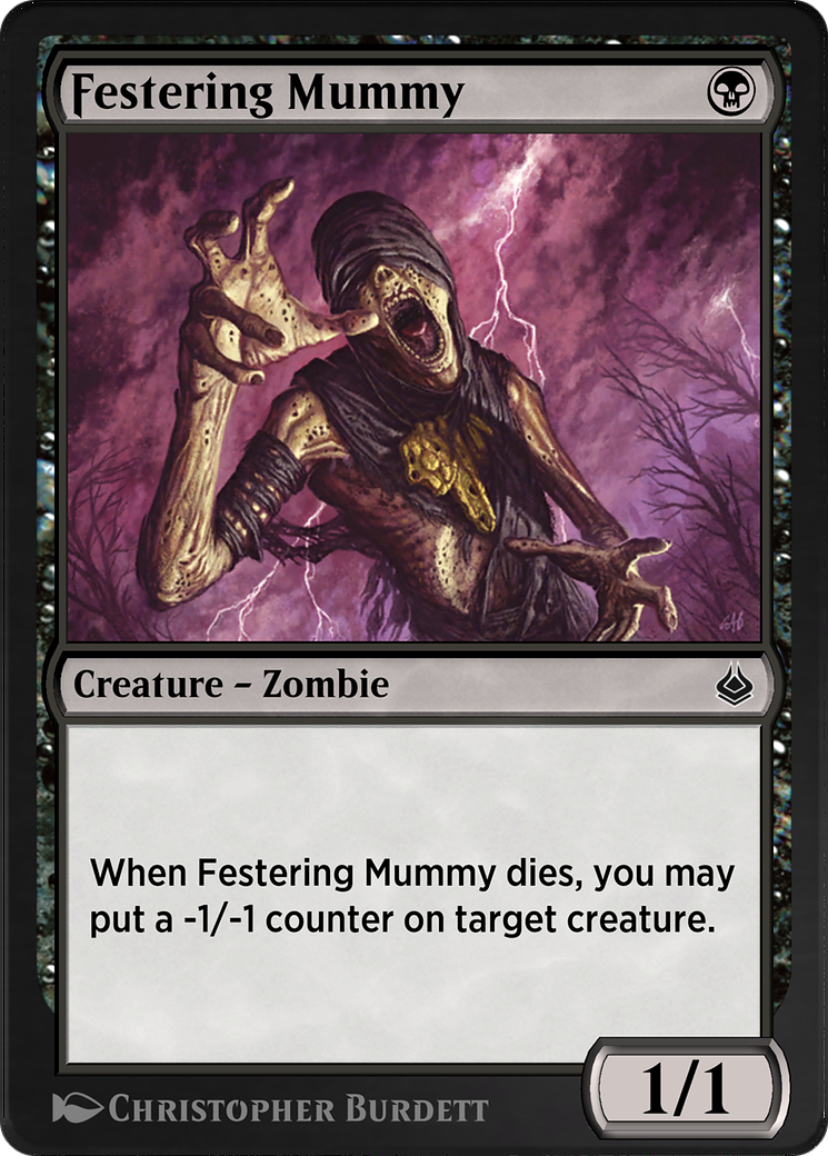 Festering Mummy (AKR-105)  - Amonkhet Remastered