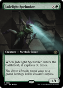 Jadelight Spelunker (Extended Art) (LCI-382)  Foil - The Lost Caverns of Ixalan: (Extended Art)