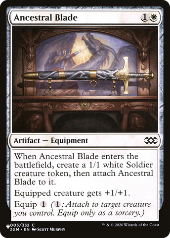 Ancestral Blade (LIST-2XM-3)  - The List
