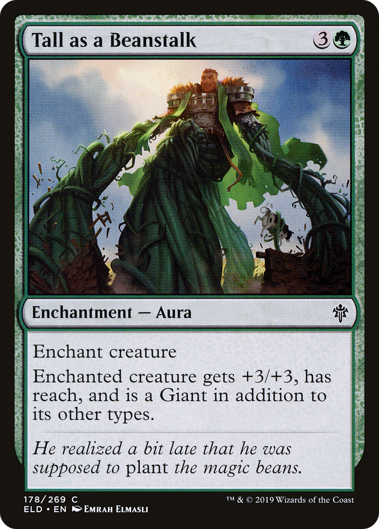 Tall as a Beanstalk (ELD-178) - Throne of Eldraine