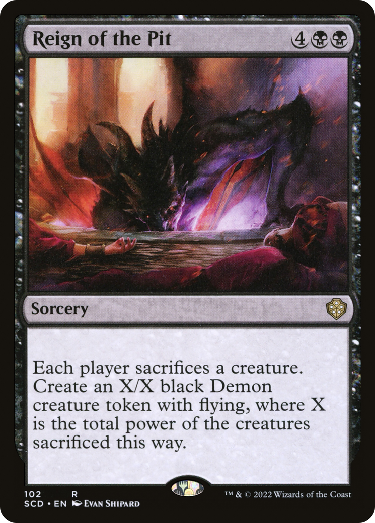 Reign of the Pit (SCD-102)  - Starter Commander Decks