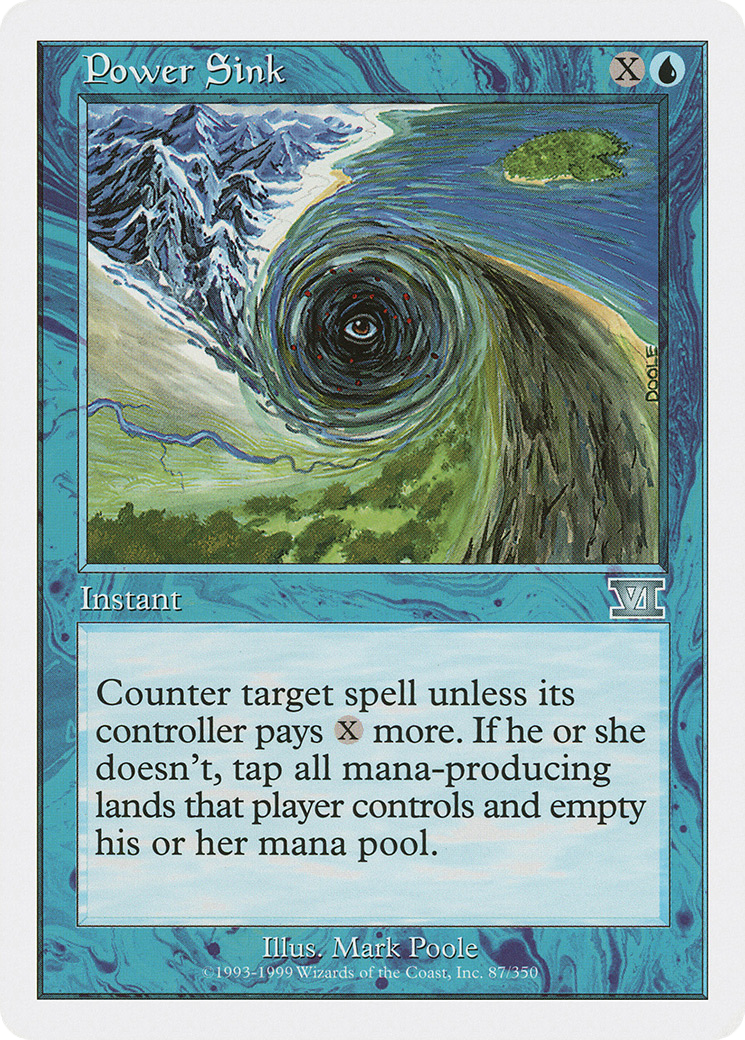 Power Sink (6ED-087)  - Classic Sixth Edition