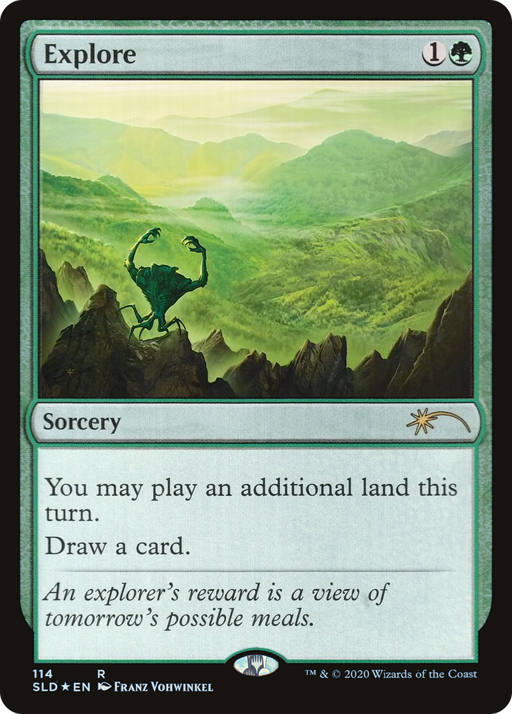 Explore (SLD-114)  Foil - Secret Lair Drop