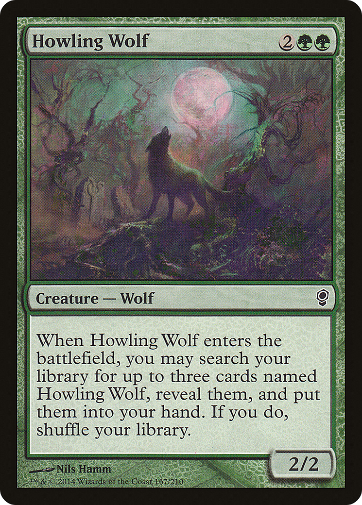 Howling Wolf (CNS-167)  Foil - Conspiracy