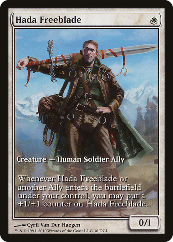 Hada Freeblade (GAME-038)  - DCI Promos