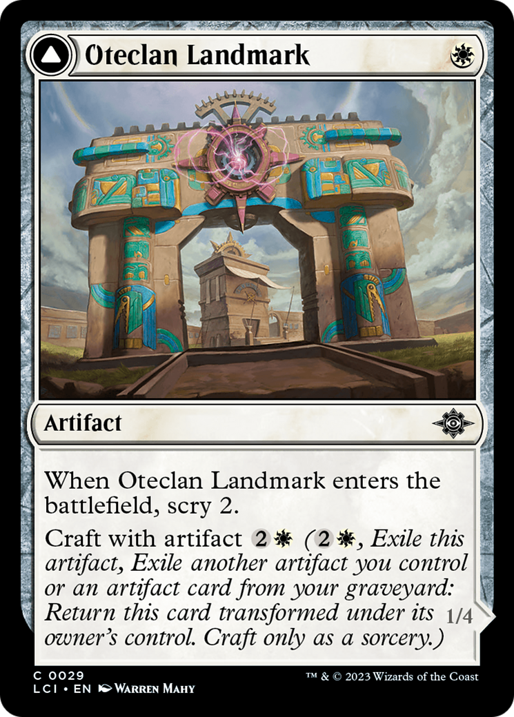 Oteclan Landmark (LCI-029)  - The Lost Caverns of Ixalan