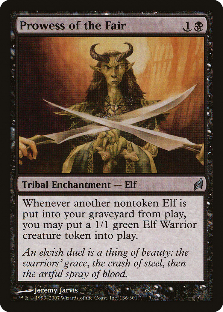 Prowess of the Fair (LRW-136)  Foil - Lorwyn