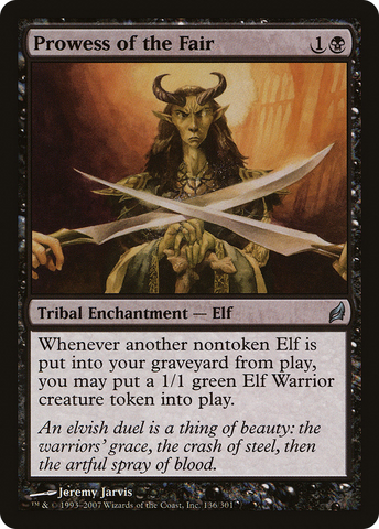 Prowess of the Fair (LRW-136)  Foil - Lorwyn