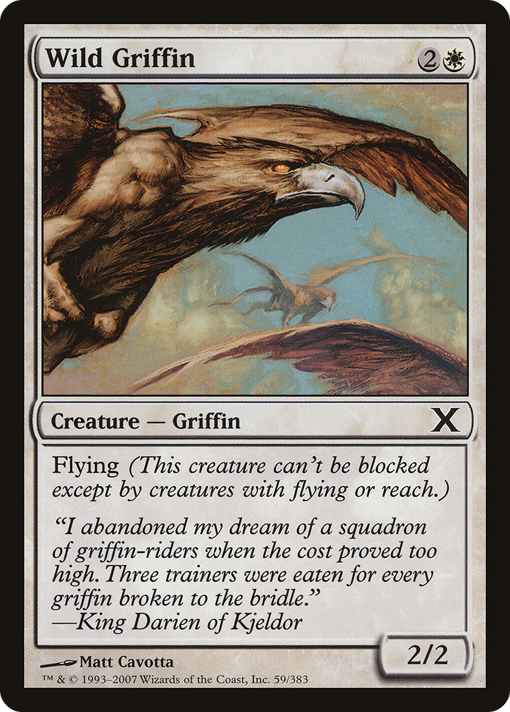 Wild Griffin (10E-059)  - Tenth Edition