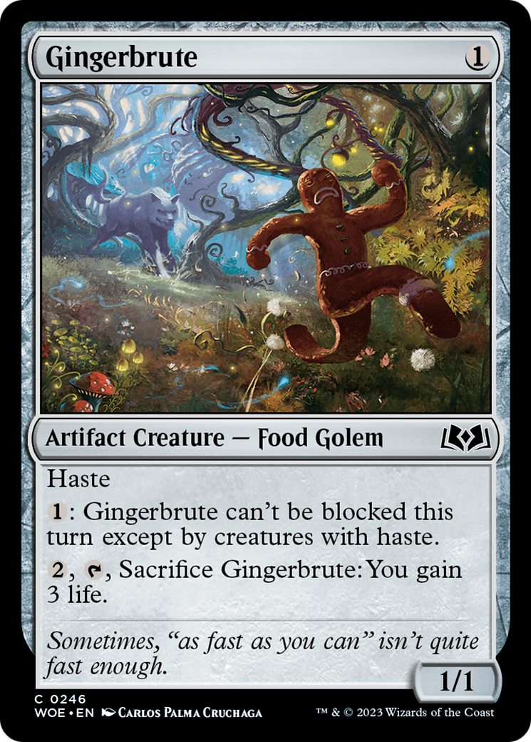 Gingerbrute (WOE-246)  - Wilds of Eldraine