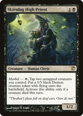 Skirsdag High Priest (ISD-117)  Foil - Innistrad