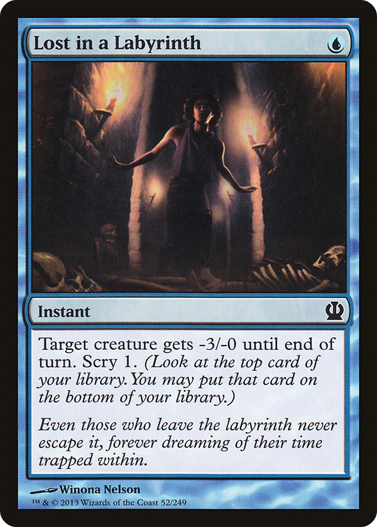 Lost in a Labyrinth (THS-052)  - Theros