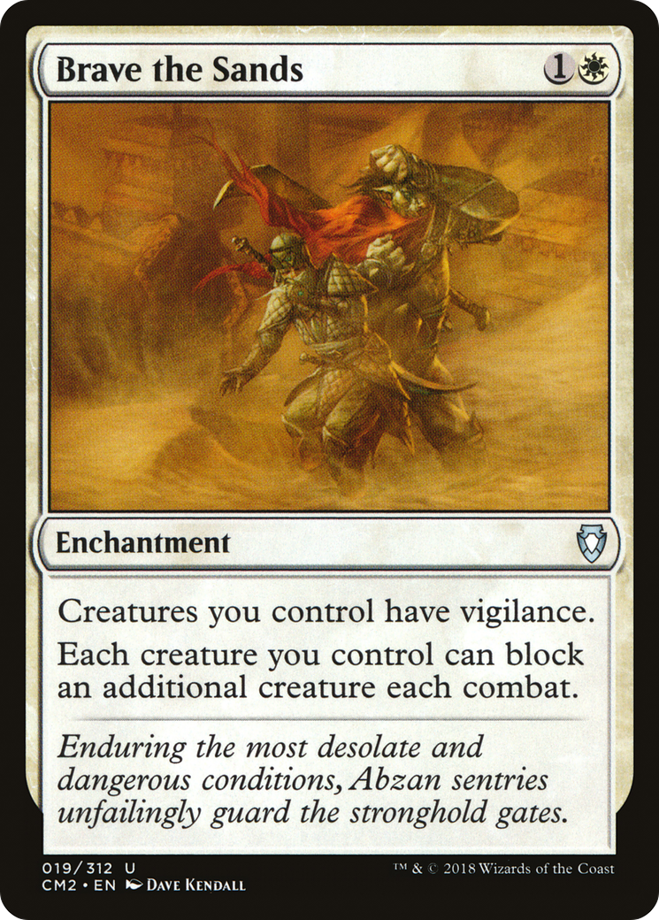 Brave the Sands (CM2-019)  - Commander Anthology Volume II