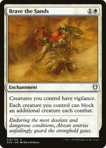 Brave the Sands (CM2-019)  - Commander Anthology Volume II