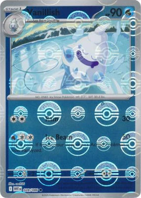 Vanillish (028/086) (Poke Ball Pattern) [Scarlet & Violet: White Flare]