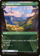 Kazandu Mammoth (Showcase) (ZNR-305)  - Zendikar Rising