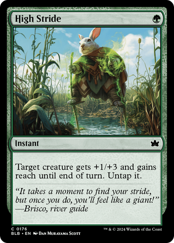 High Stride (BLB-176)  Foil - Bloomburrow