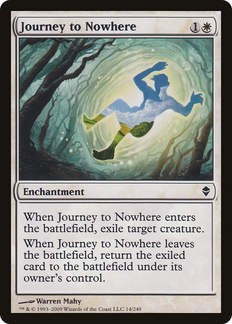 Journey to Nowhere (ZEN-014)  - Zendikar
