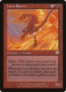 Lava Runner (MMQ-200)  Foil - Mercadian Masques