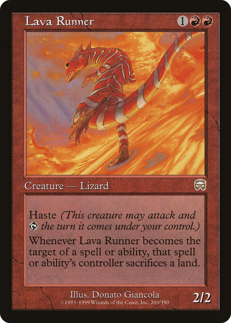 Lava Runner (MMQ-200)  Foil - Mercadian Masques