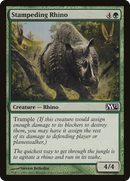 Stampeding Rhino (M12-196)  Foil - Magic 2012