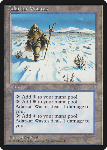Adarkar Wastes (ICE-326)  - Ice Age