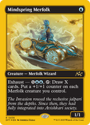Mindspring Merfolk (First-Place Foil) (DFT-436)  Foil - Aetherdrift