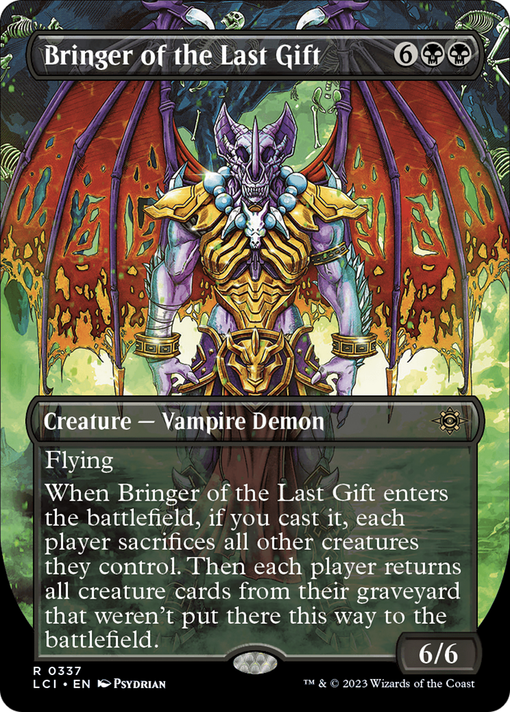 Bringer of the Last Gift (Borderless) (LCI-337)  - The Lost Caverns of Ixalan