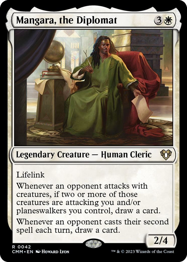Mangara, the Diplomat (CMM-042)  - Commander Masters
