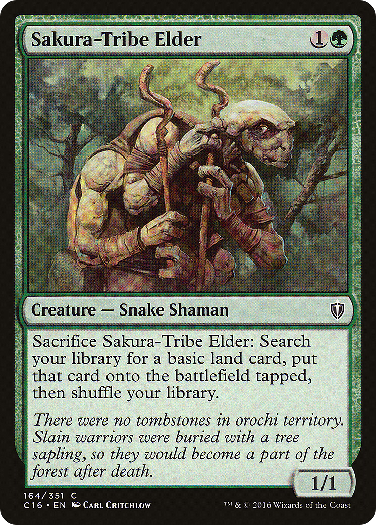 Sakura-Tribe Elder (C16-164)  - Commander 2016