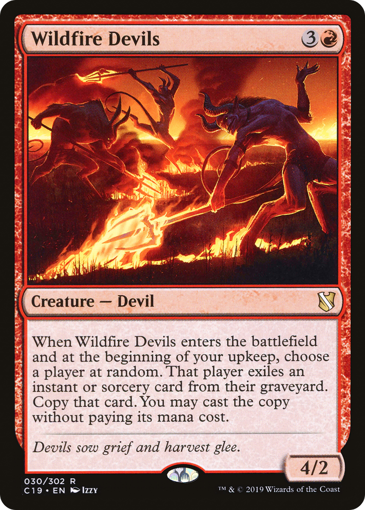 Wildfire Devils (C19-030)  - Commander 2019