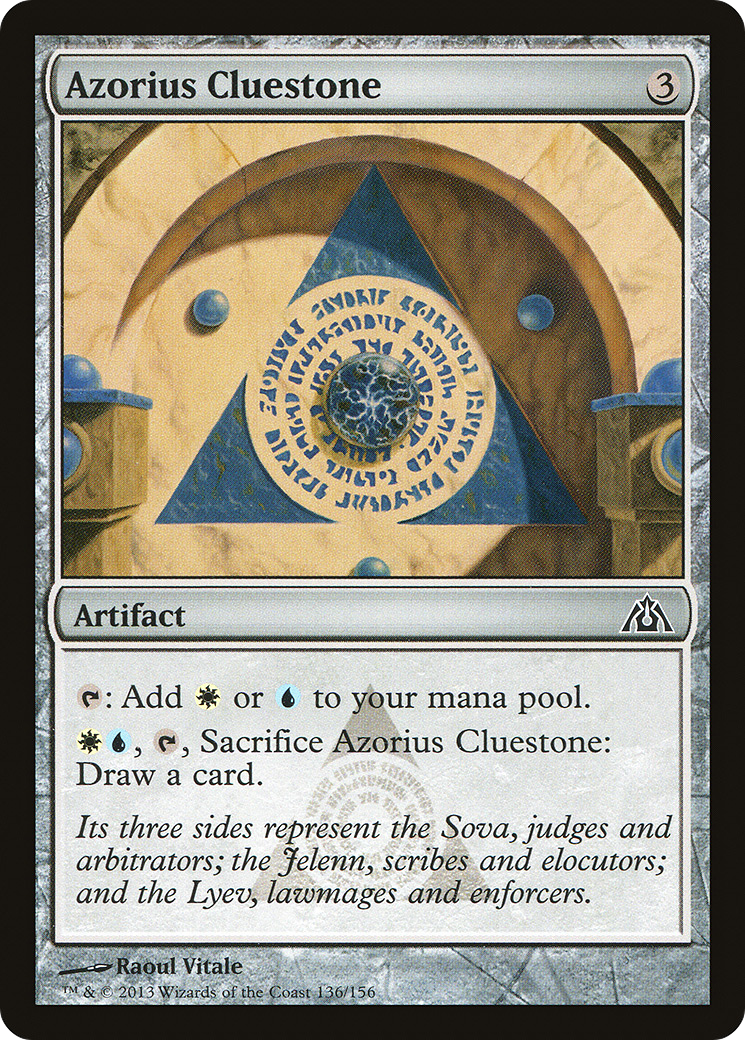 Azorius Cluestone (DGM-136)  Foil - Dragon's Maze