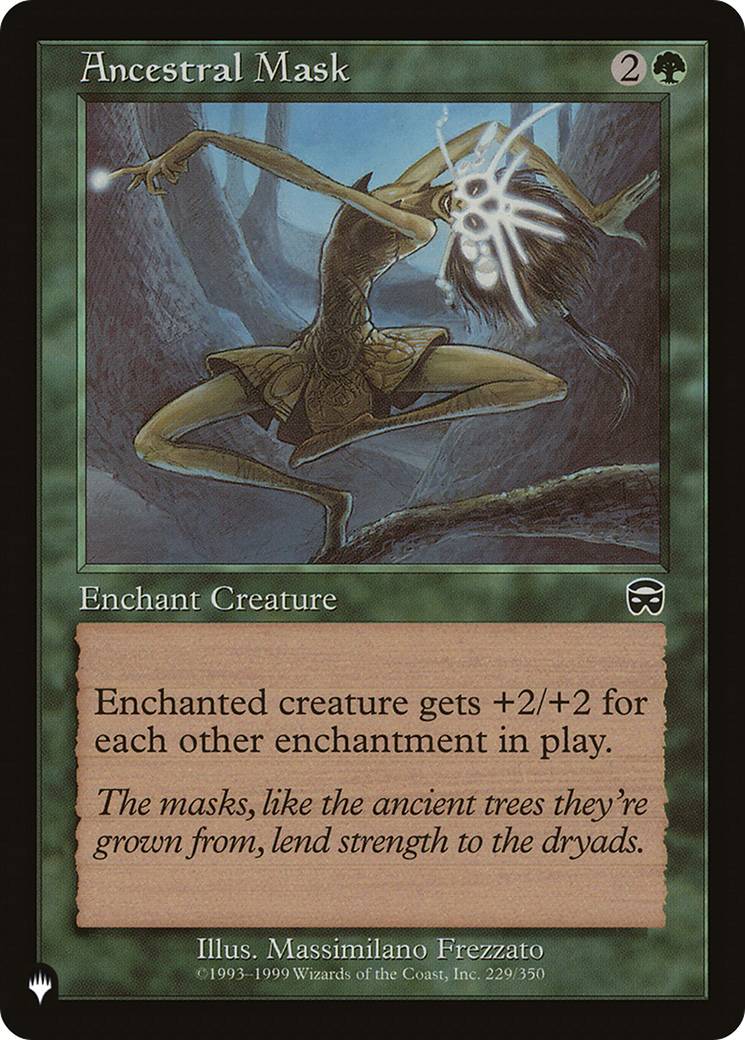 Ancestral Mask (MMQ) (LIST-229/350)  - The List