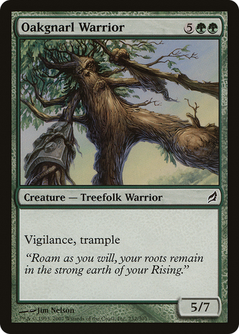 Oakgnarl Warrior (LRW-232)  - Lorwyn