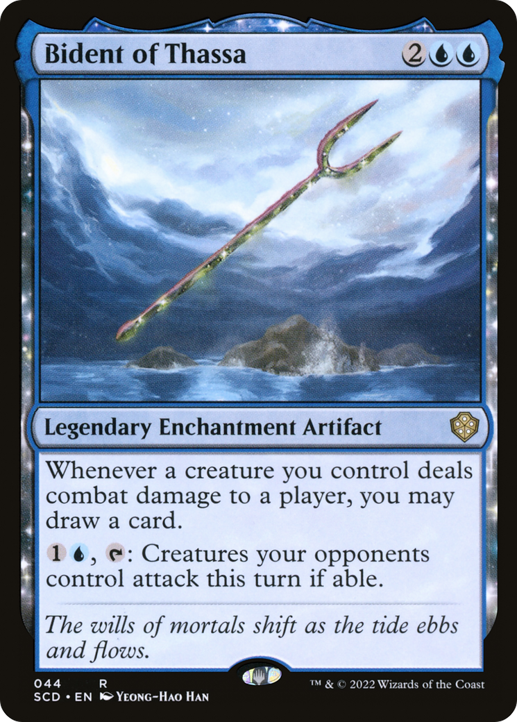 Bident of Thassa (SCD-044)  - Starter Commander Decks