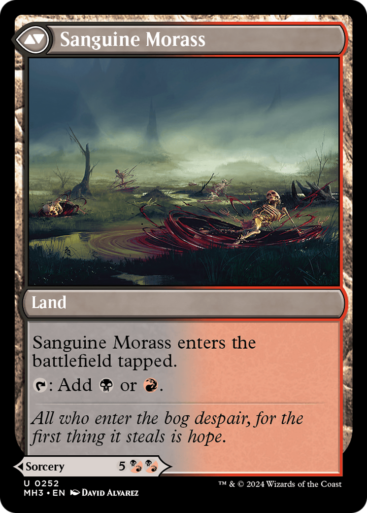 Bloodsoaked Insight (MH3-252)  Foil - Modern Horizons 3