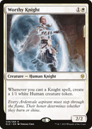 Worthy Knight (PPELD-36P) - Throne of Eldraine Promos Foil