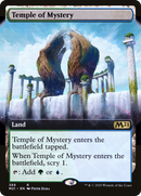 Temple of Mystery (Extended Art) (M21-389)  - Core Set 2021: (Extended Art)