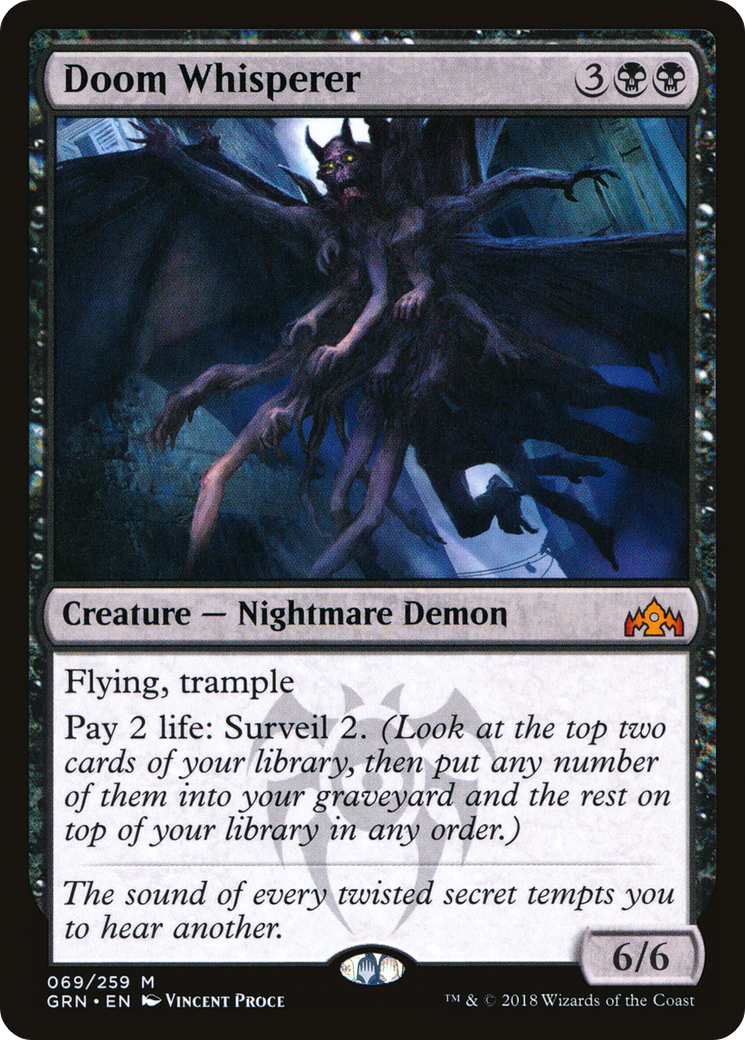 Doom Whisperer (GRN-069)  Foil - Guilds of Ravnica