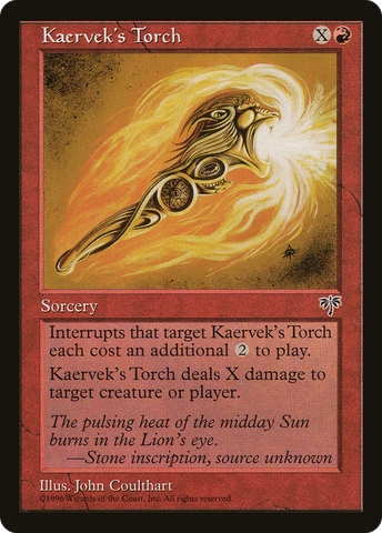 Kaervek's Torch (MIR-) - Mirage