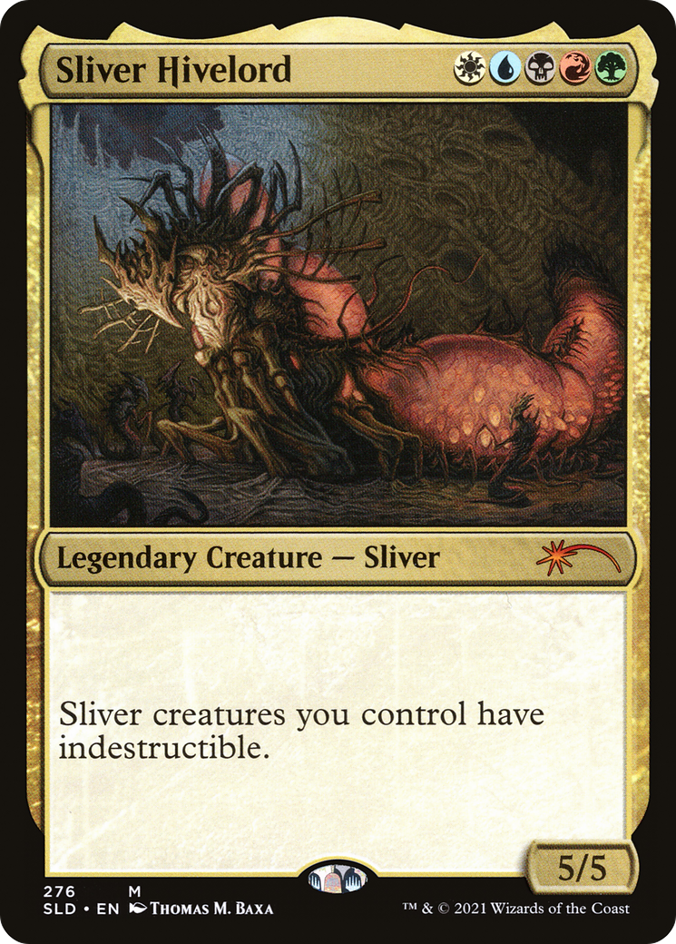 Sliver Hivelord (SLD-276)  Foil - Secret Lair Drop