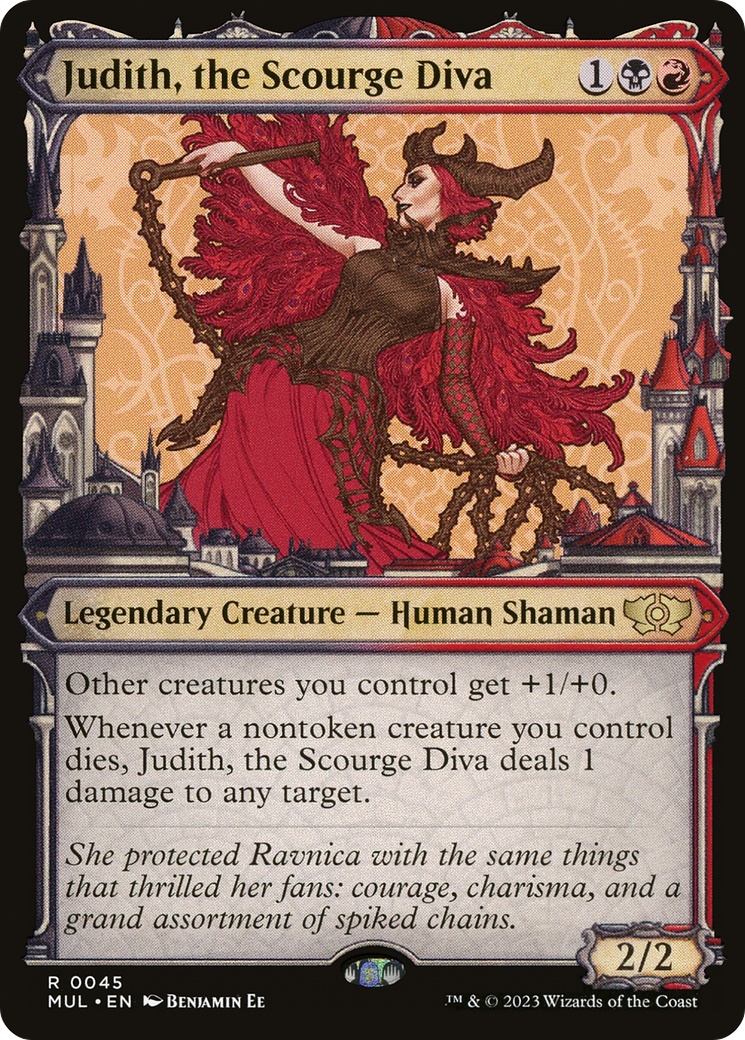 Judith, the Scourge Diva (MUL-045)  - Multiverse Legends: (Showcase)