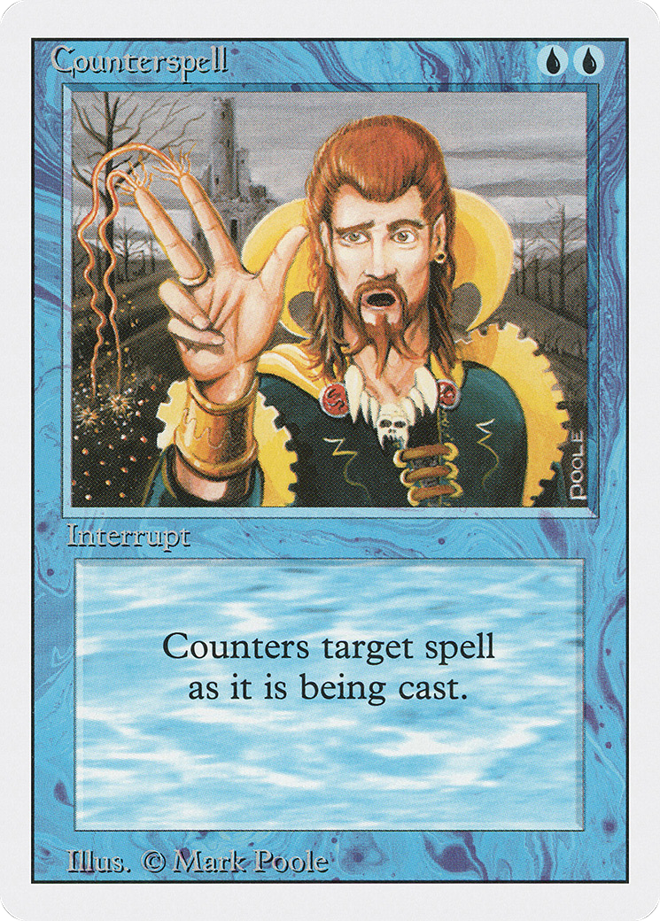 Counterspell (3ED-)  - Revised Edition