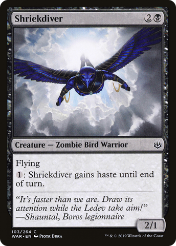 Shriekdiver (WAR-103)  - War of the Spark