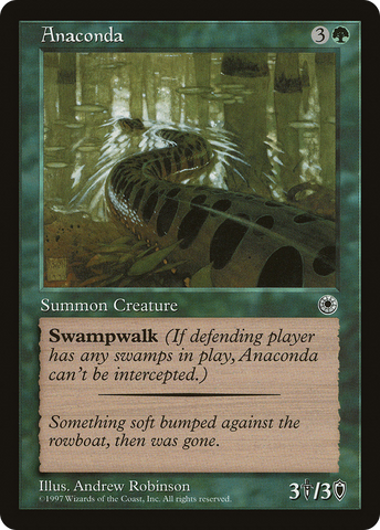 Anaconda (Flavor Text) (POR-)  - Portal