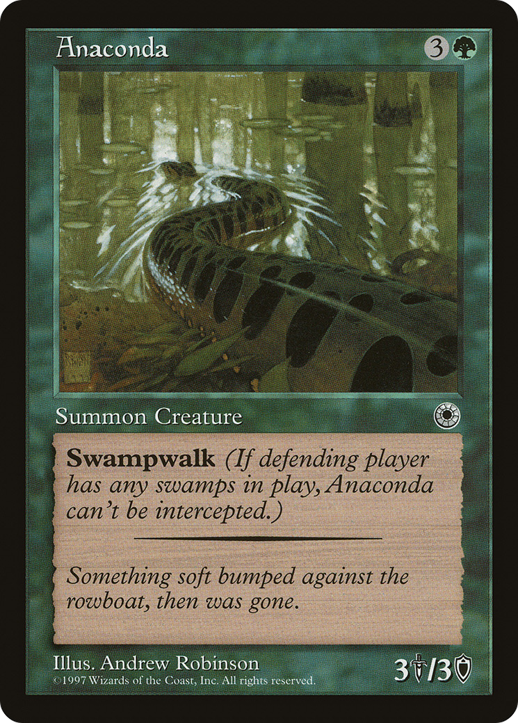 Anaconda (Flavor Text) (POR-)  - Portal